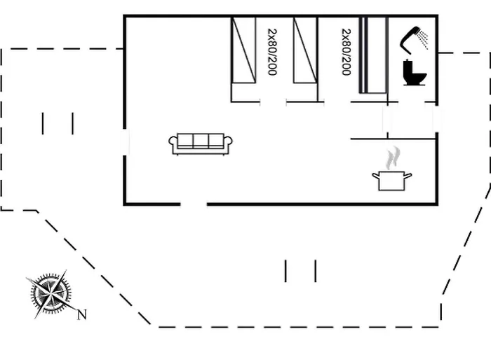 Rajna - 30m From The Sea By Interhome Holiday home *